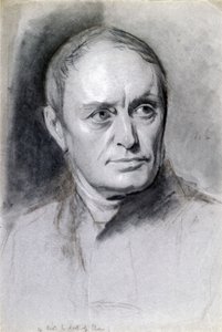 Charles Babbage, wiskundige en pionier in de informatica, ca. 1840