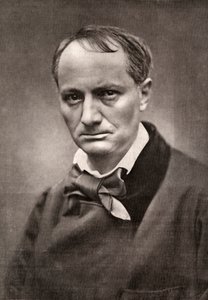 Charles Baudelaire, invloedrijke Franse dichter, criticus en vertaler, midden 19e eeuw door Unbekannt