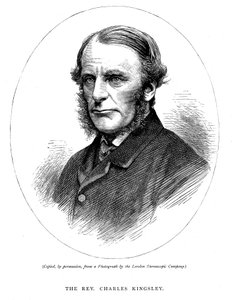 Charles Kingsley, Britse schrijver en geestelijke, ca. 1880 door Unbekannt