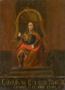 Karel VI 1685-1740, Koning van Hongarije en Kroatië, eerste helft van de 18e eeuw door Unbekannt