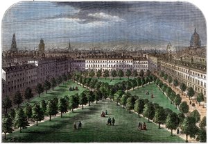 Charterhouse Square, 19e eeuw