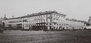 Chelyshev Inn Chelyshi in Moskou, 1880s door Unbekannt