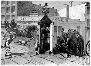 Chicago politie telefooncel, 1886