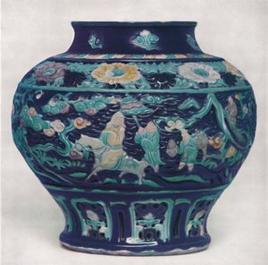 Chinese wijnkruik. Ming-periode, 1368-1644, 1928