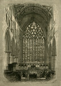 Koor van de kathedraal, 1898 door Unbekannt