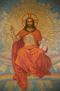 Christus in Majesteit - Kerk van St - Alphonsus Liguori, Rome, Italië