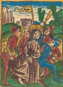 Christus naar de gevangenis geleid, ca. 1490