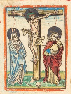 Christus aan het kruis door Unbekannt