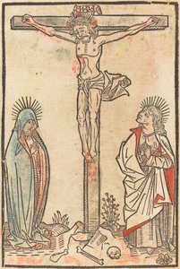 Christus aan het kruis, ca. 1490 door Unbekannt