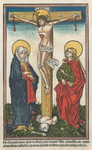 Christus aan het kruis met de Maagd en Sint Jan