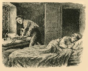 Christoph greep het manuscriptboek en de kopie door Unbekannt