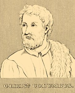 Christoffel Columbus, 1451-1506, 1830 door Unbekannt