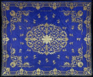 Chuppah huwelijksbaldakijn, 1867-1868 door Unbekannt