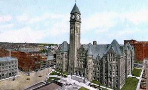 Stadhuis, Toronto, Canada, ca. 1900s