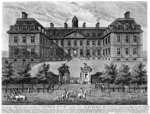 Clarendon House, Piccadilly, 17e eeuw, 1908 door Unbekannt