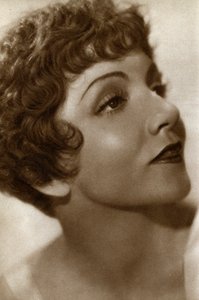 Claudette Colbert, Frans-Amerikaanse actrice, 1933 door Unbekannt