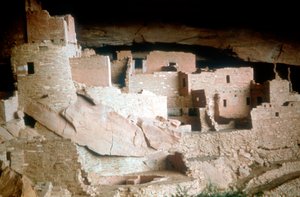 Cliff Palace, Native American, Mesa Verde, Colorado, VS, 12e-13e eeuw