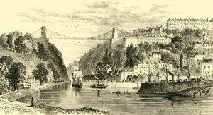 Clifton Suspension Bridge door Unbekannt