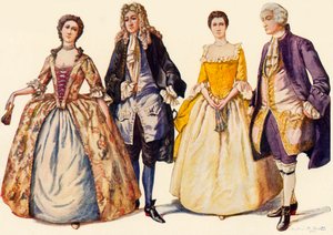 Kleding van koningin Anne en George I, 1702-1725, 1903, 1937 door Unbekannt