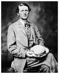 Kolonel John Singleton Mosby, Amerikaanse Zuidelijke soldaat, 1860s door Unbekannt