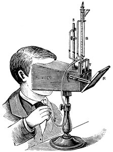Colorimeter, naar een ontwerp van Labilliardiere met aanpassingen door Salleron, 1871 door Unbekannt