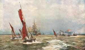 Handel en zeemacht, 1898, ca. 1902 door Unbekannt