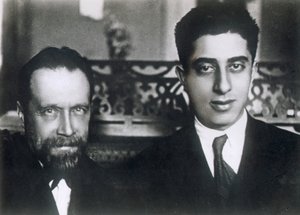 Componisten Nikolai Myaskovsky en Aram Khachaturian, 1933 door Unbekannt