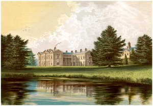 Compton Verney, Warwickshire, huis van Lord Willoughby de Broke, ca. 1880