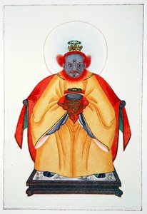 Confucius de Grote Ongeapotheoseerde God van China, 1922 door Unbekannt