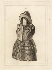 Corcelet of harnas van heldere arquebus en morion helm uit de Tower of London door Unbekannt
