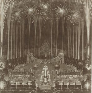 Kroning van Tsarina Elizabeth, Moskou, 25 april 1742 door Unbekannt