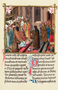 Kroning van Koning Alexander I van Polen door de Aartsbisschop van Gniezno, Krakau, 1501 door Unbekannt