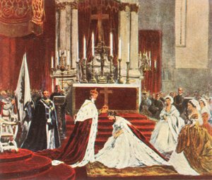 Kroning van Wilhelm I in Koningsberg, 18 oktober 1861 door Unbekannt