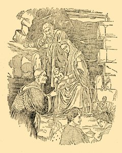 Cosmo De Medici als een van de wijzen, ca. 1930