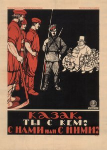 Kozak! Aan welke kant sta je? Ben je bij ons of bij hen, 1920