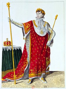 Kostuum voor de kroning van Napoleon I, 2 december 1804, 19e eeuw