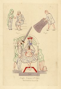 Kostuums van de Angelsaksen