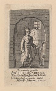 Graaf Johann Friedrich Struensee 1737-1772, 1772