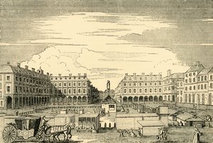 Covent Garden Market, kijkend naar het oosten, 1881