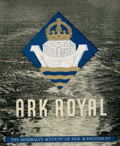 Omslag van pamflet over HMS Ark Royal, 1942 door Unbekannt