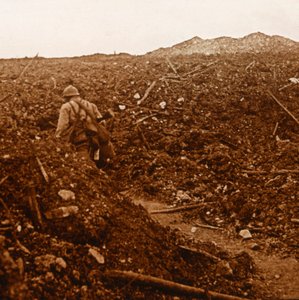 Craonne, Noord-Frankrijk, ca. 1914-1918