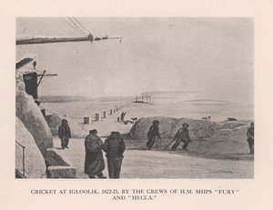 Cricket bij Igloolik, 1822-1823 1912