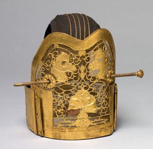 Kroon voor het koninklijke ceremoniële kostuum, laat 1800s-vroeg 1900s