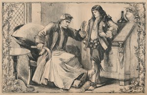 Crusoe Geadviseerd door zijn Vader, ca. 1870