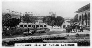 Cucharee Hal van Openbare Audiëntie, Agra, India, ca. 1925