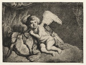 Rustende Cupido, 1600s