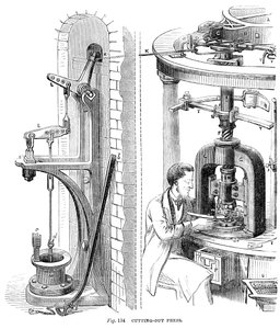 Uitknippen van de pers, 1866 door Unbekannt