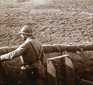 Damloup-batterij, Verdun, Noord-Frankrijk, ca. 1914-ca. 1918 door Unbekannt