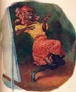 Dansen voor de spiegel in grote stijl, 1929 door Unbekannt