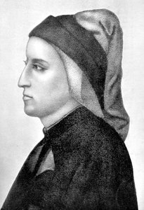 Dante Alighieri, Italiaanse Florentijnse dichter, 1903 door Unbekannt